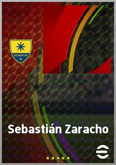 Sebastián Zaracho eFootball 2026 player card, 70 OVR CB