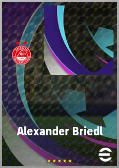 Alexander Briedl eFootball 2026 player card, 68 OVR DMF