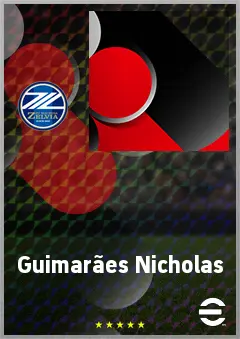Guimarães Nicholas eFootball 2026 player card, 62 OVR GK