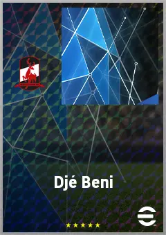 Djé Beni eFootball 2026 player card, 61 OVR LB