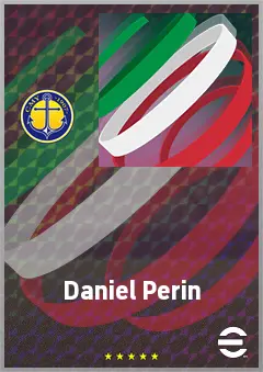 Daniel Perin eFootball 2026 player card, 65 OVR CMF