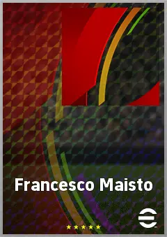 Francesco Maisto eFootball 2026 player card, 65 OVR AMF