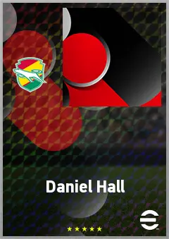 Daniel Hall eFootball 2026 player card, 70 OVR CB