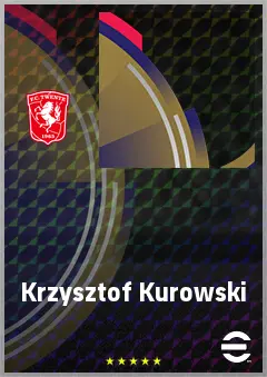 Krzysztof Kurowski eFootball 2026 player card, 65 OVR LB