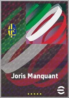 Joris Manquant eFootball 2026 player card, 64 OVR CF