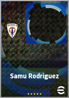 Samu Rodríguez eFootball 2026 player card, 61 OVR LB