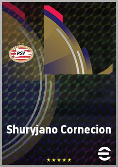 Shuryjano Cornecion eFootball 2026 player card, 60 OVR CMF