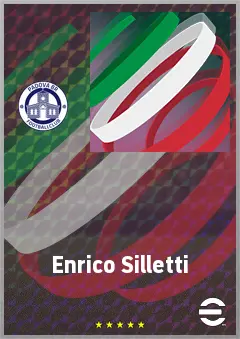 Enrico Silletti eFootball 2026 player card, 66 OVR CB