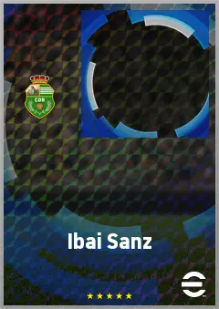 Ibai Sanz eFootball 2026 player card, 64 OVR CF