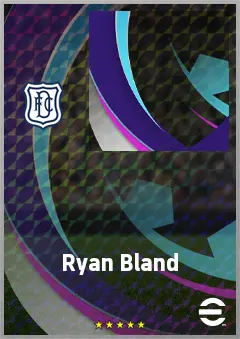Ryan Bland eFootball 2026 player card, 60 OVR CF