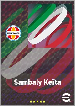 Sambaly Keïta eFootball 2026 player card, 69 OVR CMF
