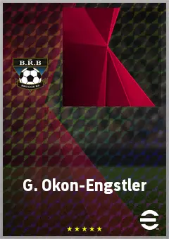 G. Okon-Engstler eFootball 2026 player card, 64 OVR DMF