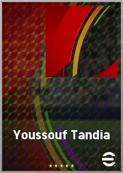 Youssouf Tandia eFootball 2026 player card, 59 OVR CMF