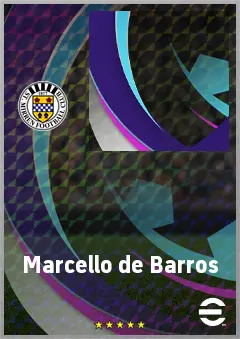 Marcello de Barros eFootball 2026 player card, 59 OVR CB