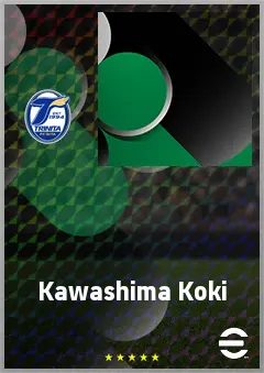 Kawashima Koki eFootball 2026 player card, 64 OVR GK