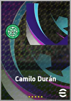 Camilo Durán eFootball 2026 player card, 72 OVR CF