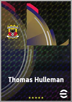 Thomas Hulleman eFootball 2026 player card, 58 OVR GK