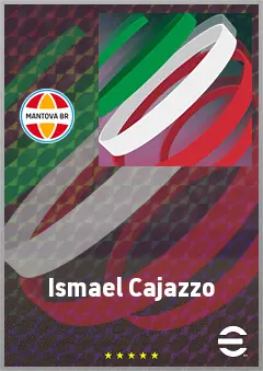 Ismael Cajazzo eFootball 2026 player card, 68 OVR RMF