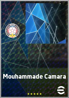 Mouhammade Camara eFootball 2026 player card, 61 OVR CB