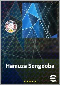 Hamuza Sengooba eFootball 2026 player card, 61 OVR RB