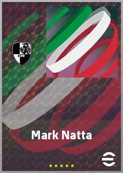 Mark Natta eFootball 2026 player card, 64 OVR CB