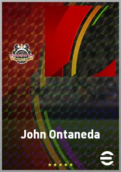 John Ontaneda eFootball 2026 player card, 70 OVR CB