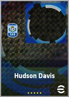 Hudson Davis eFootball 2026 player card, 59 OVR CB
