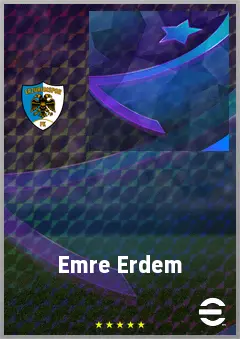 Emre Erdem eFootball 2026 player card, 61 OVR CB