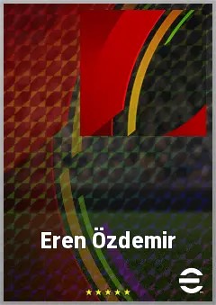 Eren Özdemir eFootball 2026 player card, 59 OVR CMF