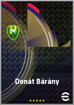 Donát Bárány eFootball 2026 player card, 66 OVR CF