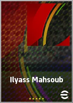 Ilyass Mahsoub eFootball 2026 player card, 60 OVR CB