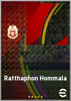 Ratthaphon Hommala eFootball 2026 player card, 54 OVR RB
