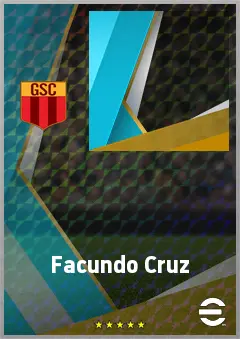 Facundo Cruz eFootball 2026 player card, 64 OVR DMF