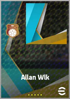 Allan Wlk eFootball 2026 player card, 67 OVR CF