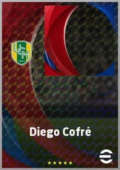 Diego Cofré eFootball 2026 player card, 63 OVR SS