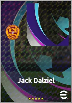 Jack Dalziel eFootball 2026 player card, 59 OVR CB