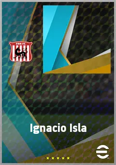 Ignacio Isla eFootball 2026 player card, 64 OVR CB
