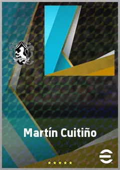 Martín Cuitiño eFootball 2026 player card, 64 OVR CF