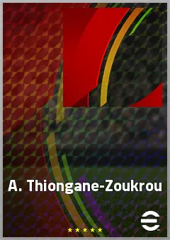 A. Thiongane-Zoukrou eFootball 2026 player card, 61 OVR LB