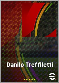 Danilo Treffiletti eFootball 2026 player card, 61 OVR CMF