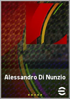 Alessandro Di Nunzio eFootball 2026 player card, 65 OVR CMF