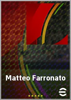 Matteo Farronato eFootball 2026 player card, 65 OVR GK