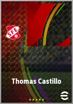 Thomas Castillo eFootball 2026 player card, 61 OVR CMF
