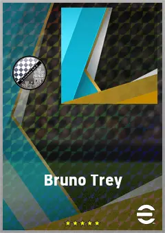 Bruno Trey eFootball 2026 player card, 64 OVR CMF