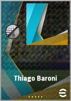 Thiago Baroni eFootball 2026 player card, 63 OVR CB