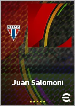 Juan Salomoni eFootball 2026 player card, 68 OVR CB