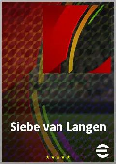 Siebe van Langen eFootball 2026 player card, 59 OVR GK