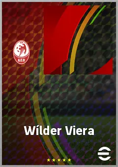 Wílder Viera eFootball 2026 player card, 68 OVR CMF