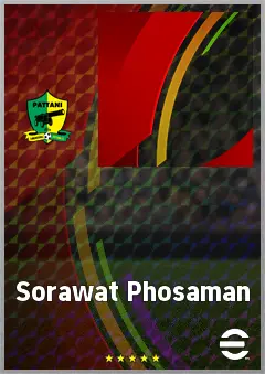 Sorawat Phosaman eFootball 2026 player card, 57 OVR GK