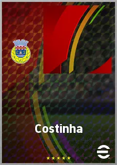 Costinha eFootball 2026 player card, 62 OVR CF